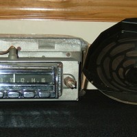 1954corvetteradio