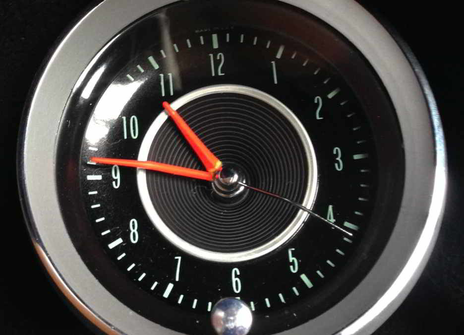 1964 Corvette Clock