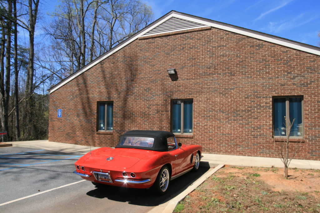 1962 Red Corvette