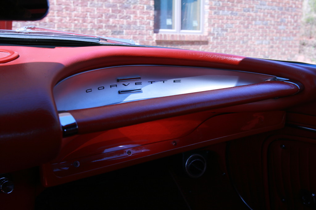 1962 Red Corvette - Interior