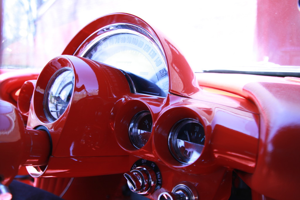 1962 Red Corvette - Gauge Cluster